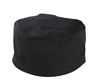 Mercer Bakers Skull Cap Black 1X Poly/Cotton  - M60075BK1X