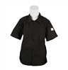 Mercer Unisex Cook Shirt Black Small - M60200BKS