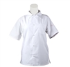 Mercer Unisex Cook Shirt Mesh Back White 2X - M60200WH2X