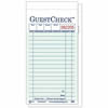Guest Check, Duplicate Sheets Green 50/BK, 50BK/CS, G6000 by National Checking.