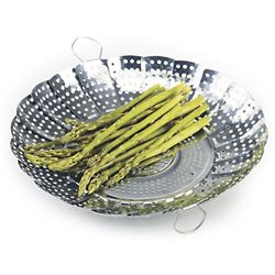 Vegetable Steamer, Large, Expandable, No Center Post, 177 by Norpro.