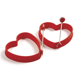 Egg Rings, Heart Shape - Set of 2, 999R by Norpro.