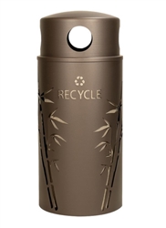 Ex-Cell Kaiser - Nature Series Bamboo Recycling Receptacle - NS33-BB R BRZX