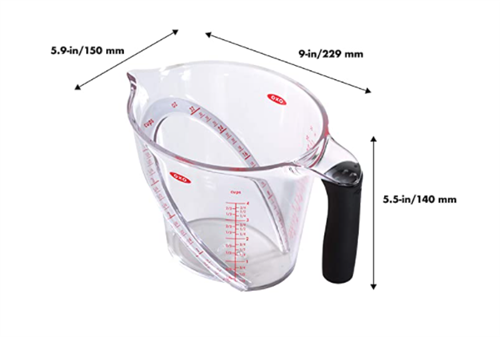 OXO International - Measuring Cup, Angled, 4 Cup - 1050030