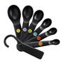 Measuring Spoon Set, "Good Grips" 7 Piece - Black - 11110801 by OXO International.