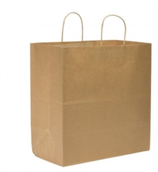 Papercraft Kraft Bag w/Handle 14"x9.75"x15 - 13200789