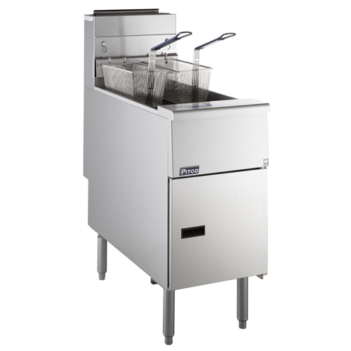 Fryer, Floor Model 50lb - Nat. Gas, SG14RS-NAT by Pitco.