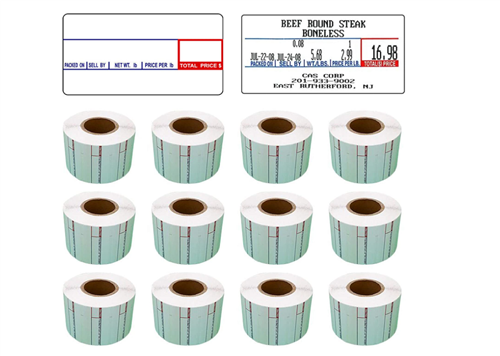 Ready Distribution CAS Labels, Case of 12 Rolls - LST-8000