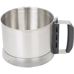 Bowl, Stainless Steel, 3 Qt - 39795 by Robot Coupe.