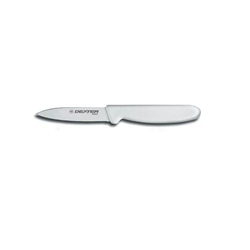 Knife, Paring 3 1/8"  Tapered Point - White Handle, P94843 by Dexter-Russell.