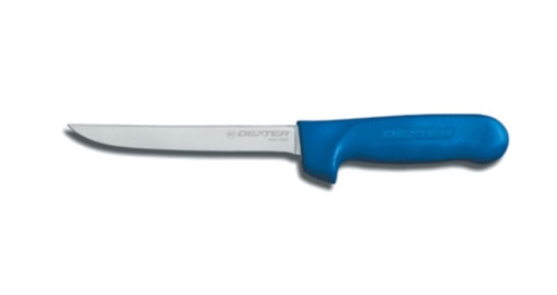 Dexter-Russell Boning Knife, Narrow, 6", Blue - 01563C