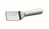 Spatula, Mini 2 1/2" Stainless Steel With White Polypropylene Handle, S171PCP by Dexter-Russell.