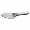 Pie Server, 5" Stainless Steel With White Polypropylene Handle, S175 by Dexter-Russell.