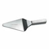 Pie Server, 6" x 5" Stainless Steel With White Polypropylene Handle, S176 by Dexter-Russell.