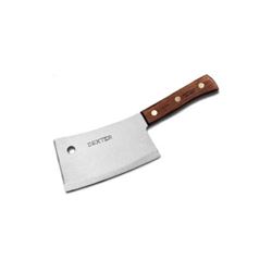 Knife, Cleaver 7" Heavy, Rosewood Handle, S5287 by Dexter-Russell.
