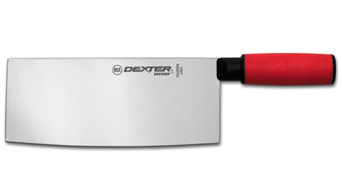Knife, Chinese Style 8" - Red, SG5888R-PCP by Dexter-Russell.