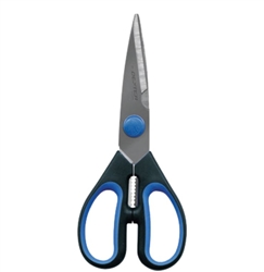 Poultry/Kitchen Shears, Soft Grip, NSF, SGS01B-CP by Dexter-Russell.