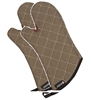 San Jamar Oven Mitt, BestGuard 17" Tan 1pr - 800FG17  by San Jamar.