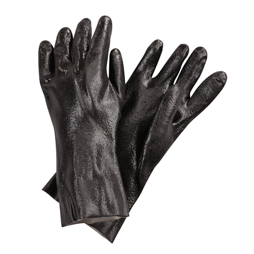 Gloves, Dishwashing Pot-Sink 18" Black 1pr- 887 by San Jamar.