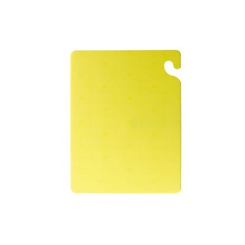 Cutting Board, "KolorCutÂ®" 18" x 24" x 1/2" - Yellow, CB182412YL by San Jamar.