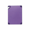 Cutting Board, "Saf-T-GripÂ®" Allergen Saf-T-Zone 12" x 18" x 1/2" - Purple, CBG121812PR by San Jamar.