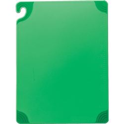 Cutting Board, "Saf-T-GripÂ®" 15" x 20" x 1/2" - Green, CBG152012GN by San Jamar.