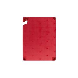 Cutting Board, "Saf-T-GripÂ®" 15" x 20" x 1/2" - Red, CBG152012RD by San Jamar.