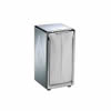 Napkin Dispenser, Tall 2 Sided - Stainless Steel, H900X by San Jamar.