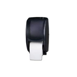 Toilet Paper Dispenser, Double Roll - Black Plastic, R3500TBK by San Jamar.