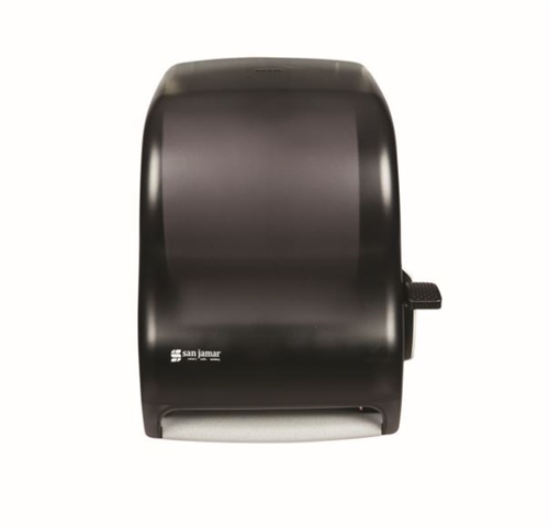 San Jamar Paper Towel Dispenser Wall Mount Pearl Black - T1100TBK