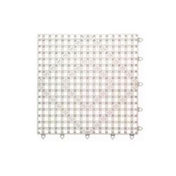 Shelf Liner, 12" x 12" Tile, Grease Resistant - Clear, VM5280CL by San Jamar.