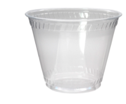 Cold Cups, 9oz Disposable / Compostable Clear 1M/cs - 1076151 by Greenware.