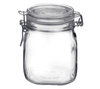 Steelite Fido Jar 29oz Clear w/Gasket - 4949Q456