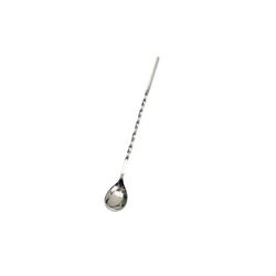 Bar Spoon, 11" Twisted Handle No Knob, 1111-2-T by Spill-Stop.