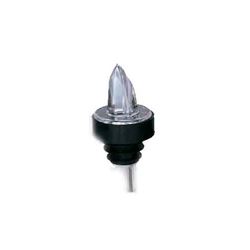 Pourer, Plastic  - Clear With Black Collar, 361-00 by Spill-Stop.