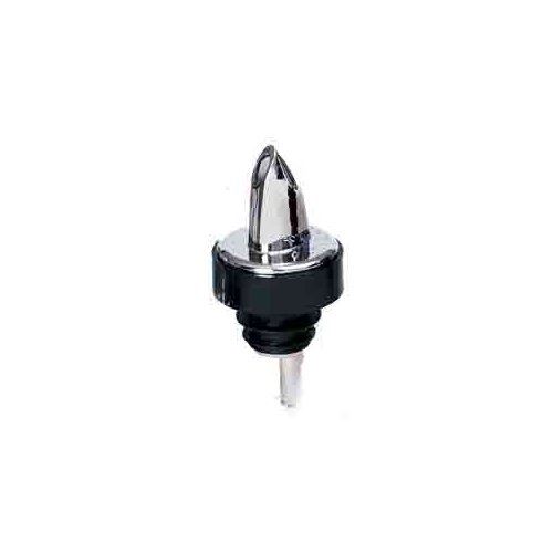 Pourer, Plastic - Chrome With Black Collar , 371-00 by Spill-Stop.