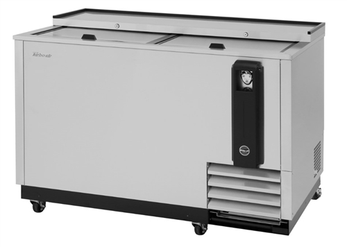 Turbo Air Super Deluxe Bottle Cooler, 50"  Stainless Steel - TBC-50SD-N6