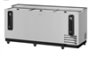 Turbo Air Super Deluxe Bottle Cooler, 80" Stainless Steel - TBCâ€80SDâ€N