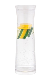 TableCraft Carafe, 1.25qt, Plastic, Clear - 10111