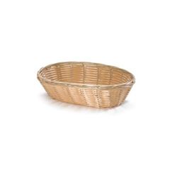 Basket, Woven Oval, 9" x 6" x 2 1/4", 1174W by TableCraft.