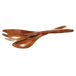 Spoon/Fork Set, Mahogany, 12", 200L by TableCraft.