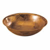 Bowl, Woven Wood, 18", 218W by TableCraft.