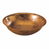 Bowl, Woven Wood, 20", 220W by TableCraft.