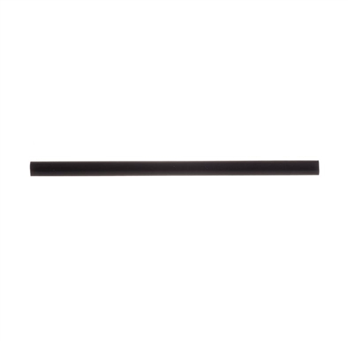 TableCraft, Paper Straws, 7 3/4" Unwrapped, Black - Case of 3000 - 700132