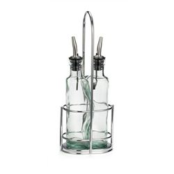 Cruet Set, With Chrome Rack, H918N by TableCraft.