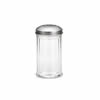 Cheese Shaker, Fluted Plastic, Stainless Steel Perforated Top, 12 oz, P800 by TableCraft.