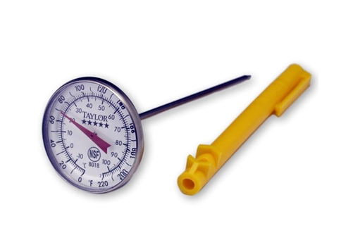 Taylor Precision HACCP Pocket Thermometer 220'F - 8018