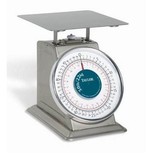 Scale, Portion Control, 50 lb. Dial Type, THD50 by Taylor Precision Products.