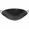 Curved Rim Wok, 19", IRWC001 by Thunder Group.