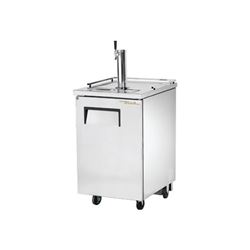 Refrigerator, Draft Beer Cooler 1 Door 1 Tower, Portable - Stainless, TDD-1-S by True.